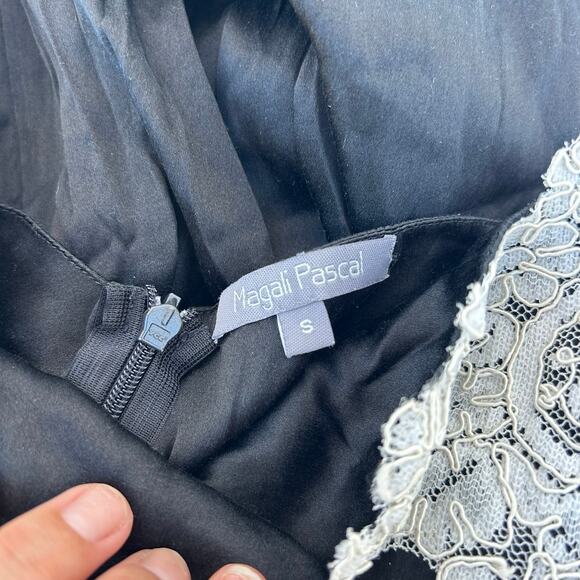 Magali Pascal Y2K 90s Going Out Staples Tube Top Lace Satin Cami Dress Coquette - Picture 3 of 8